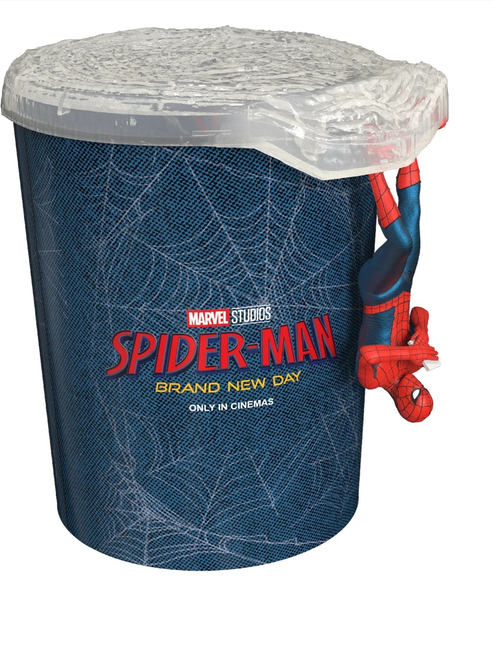 Spider-Man: Brand New Day 130oz Popcorn Bucket With Web Lid In Hand Brand New